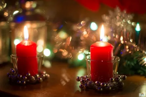 Christmas with Candles