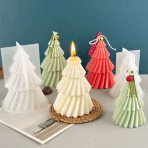 Original Christmas Tree Shaped Candle