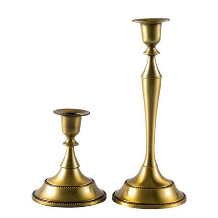 Alloy Ornaments Simple European Candle Holder