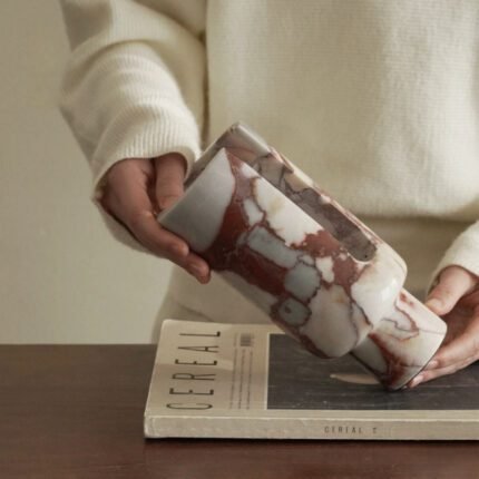 Affordable Luxury Marble Candle Holder Decor